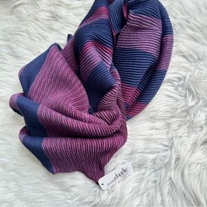 NWT Charming Charlie Striped Infinity Scarf